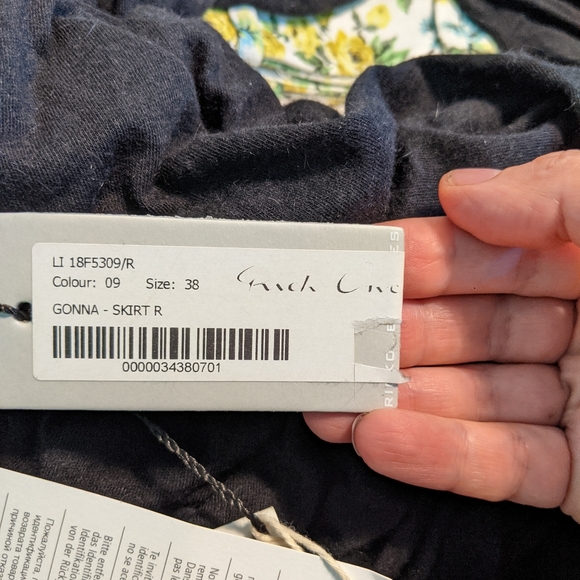 ‼️SOLD ON DEPOP‼️ Owens Lilies maxi skirt black BNWT - Picture 8 of 8